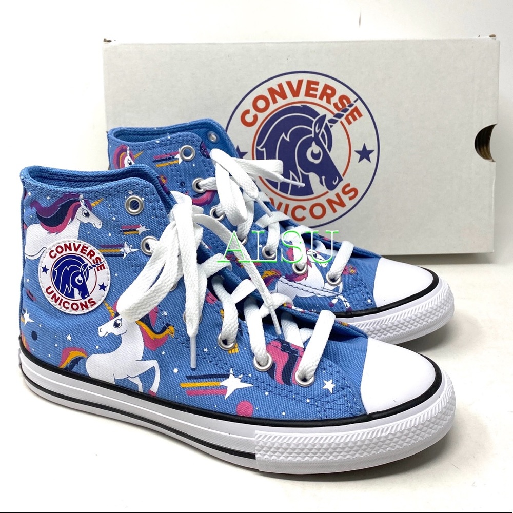 Converse Unicorn Ctas Canvas High Light Blue Kid’s - Picture 6 of 10
